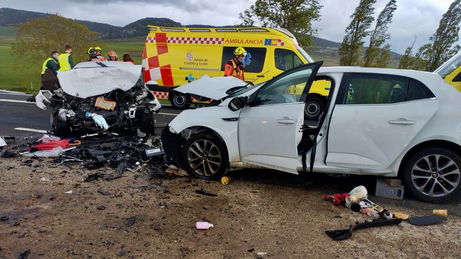 Un bebé de un año ha fallecido en un siniestro en la N-232 en Foncea (La Rioja), con cinco heridos de gravedad | Guardia Civil