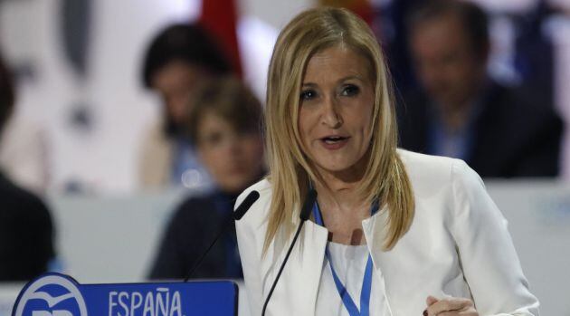 Cristina Cifuentes, presidenta de la Comunidad de Madrid