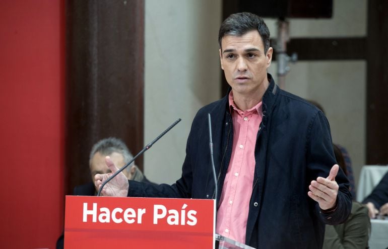 El secretario general del PSOE, Pedro Sánchez. 