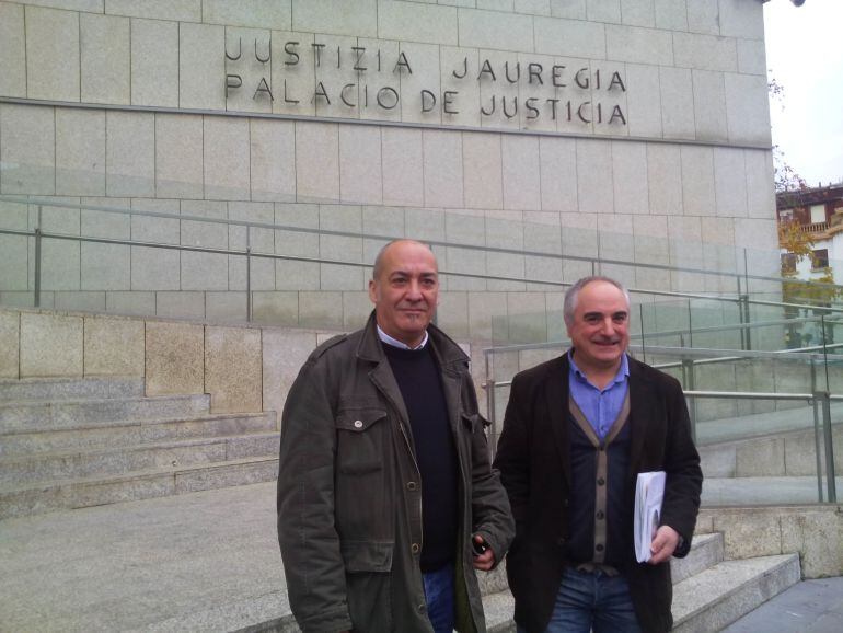 Martin Garitano y Xabier Olano