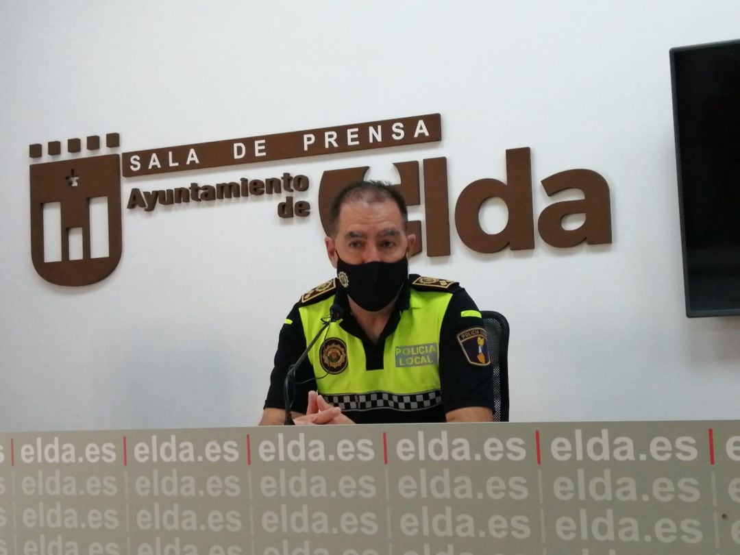 Francisco Cazorla, Jefe de la Policía Local de Elda 