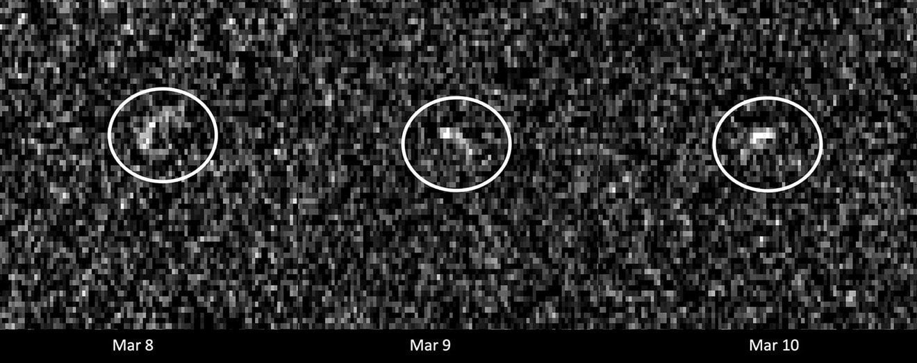 Seguimiento radar de Apophis
NASA/JPL-CALTECH AND NSF/AUI/GBO
01/06/2022