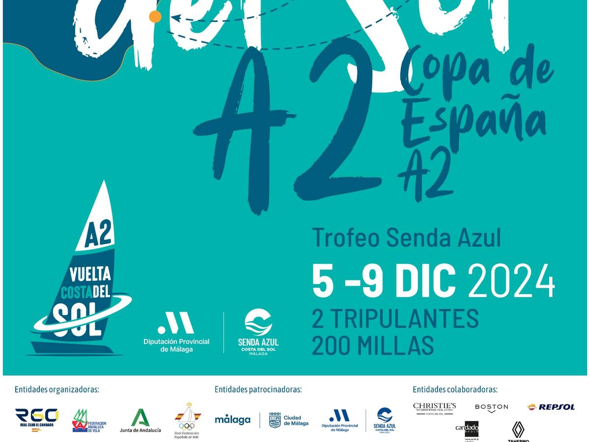 La regata Vuelta Costa del Sol A Dos, Trofeo Senda Azul a escena en el RC El Candado
