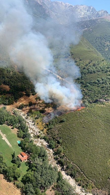 Fuego en Candeleda