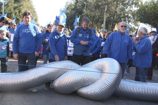 Manifestants Amposta