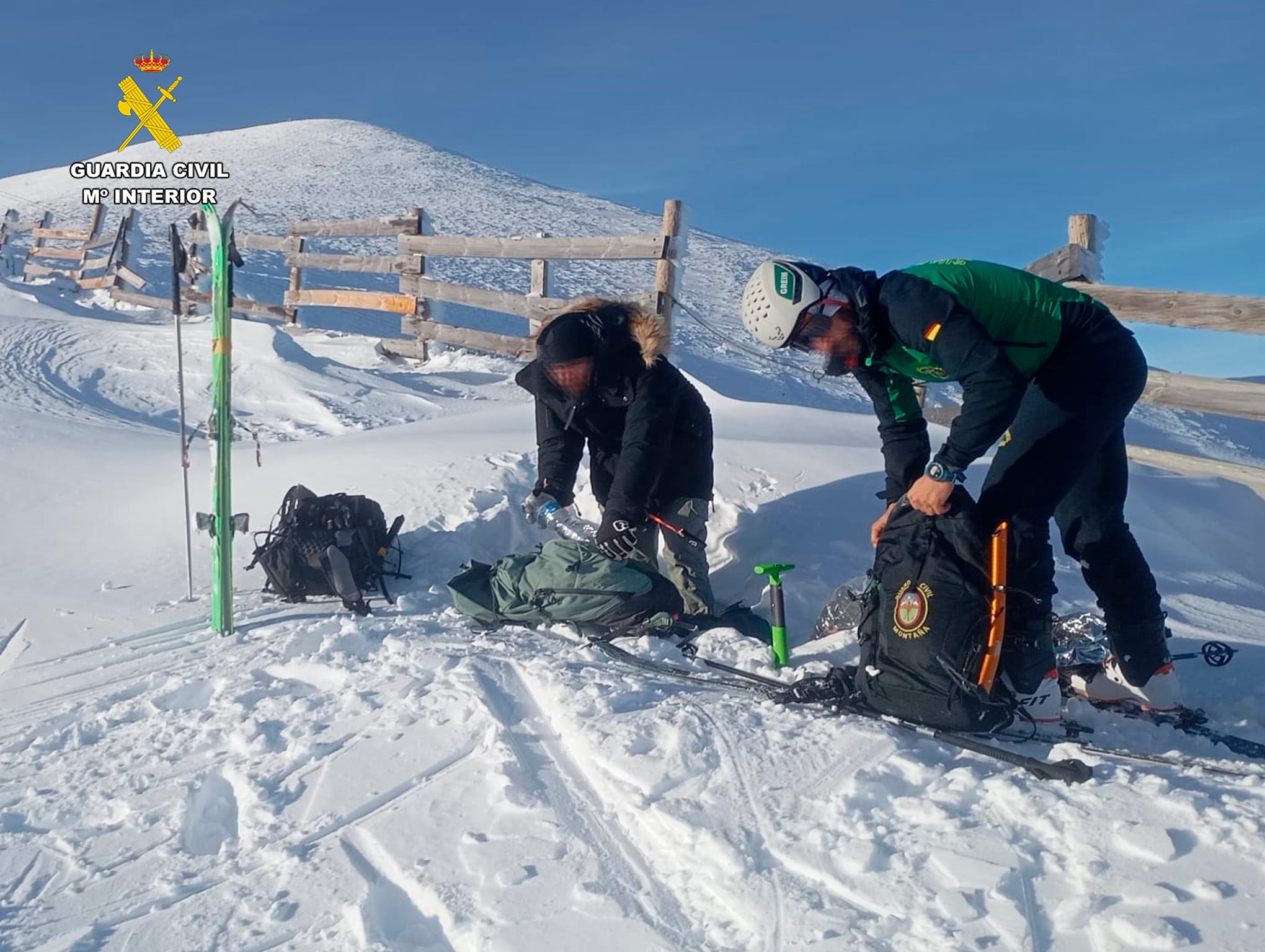 Rescate Pico de San Lorenzo
