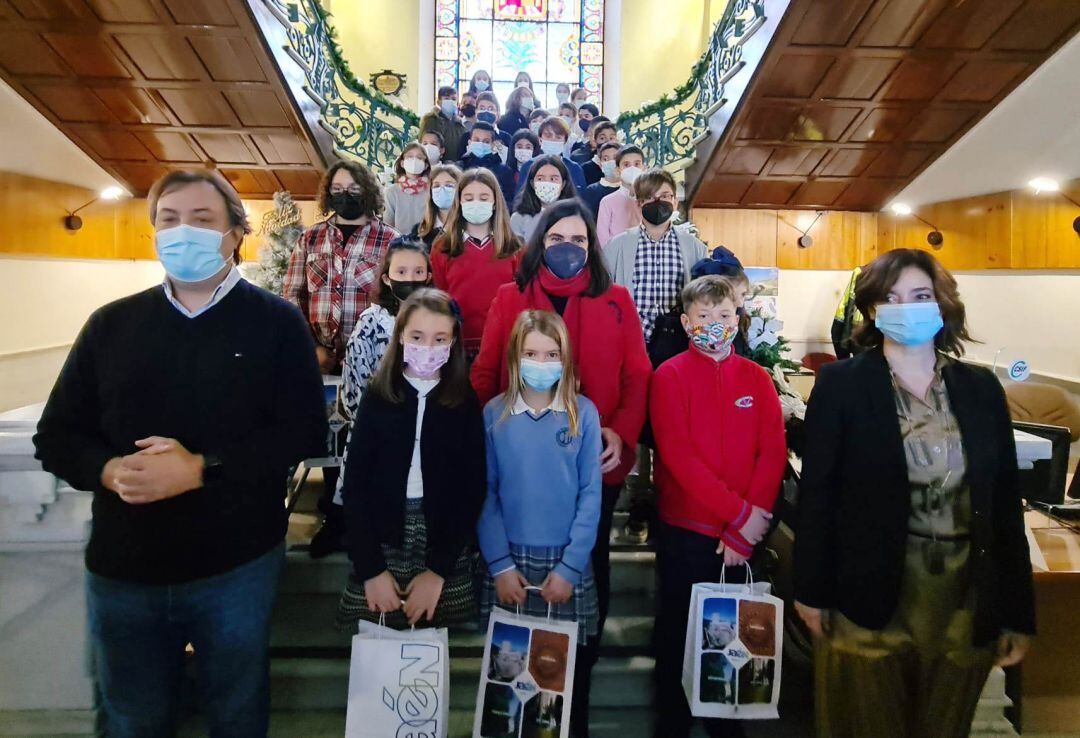 Niños y niñas procedentes de los distintos centros escolares de Jaén capital han protagonizado el pleno infantil