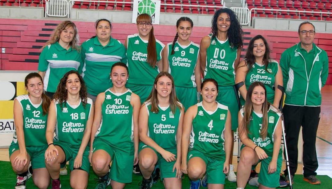 Plantilla del C. B. Elda sénior femenino