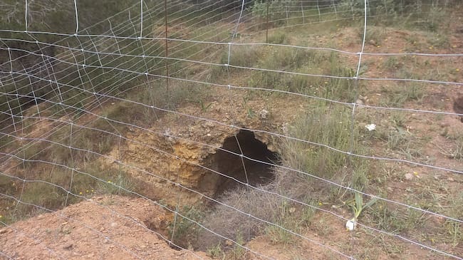 El Ayuntamiento de La Unión refuerza la seguridad en antiguas explotaciones mineras