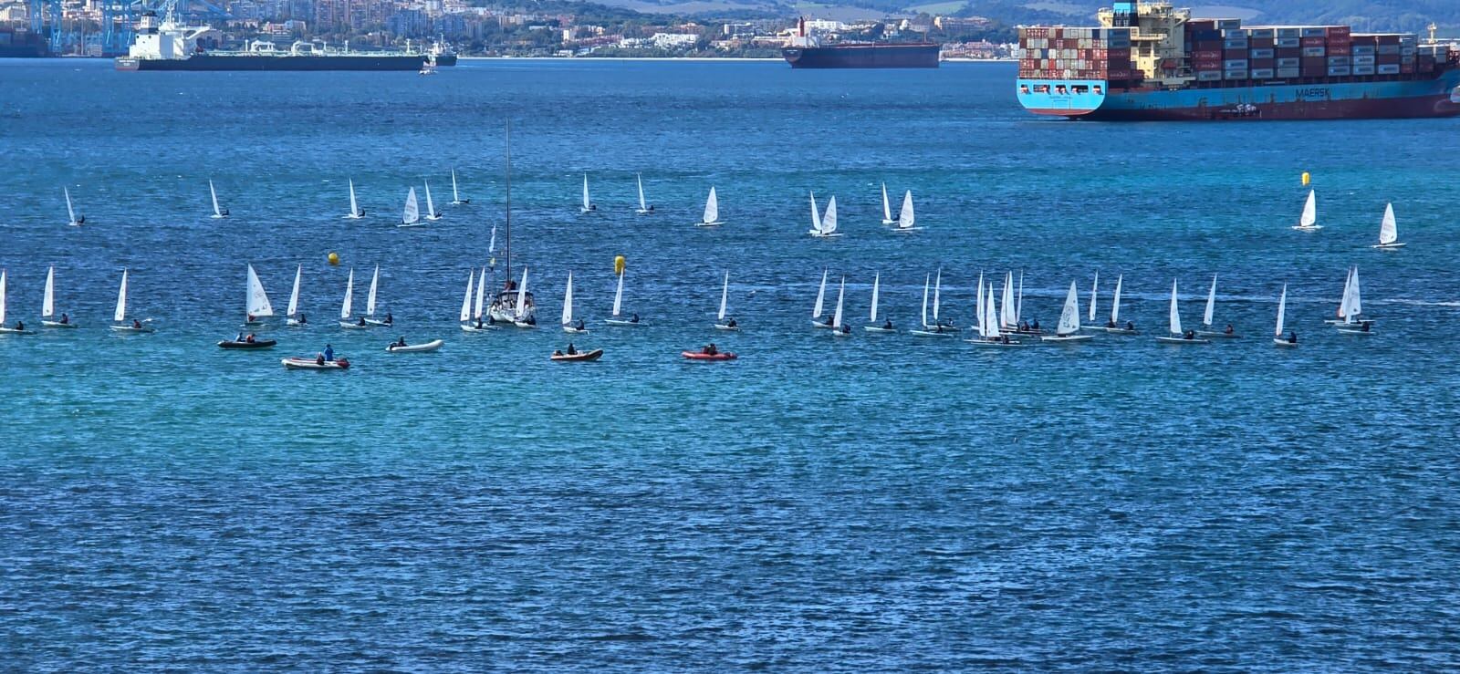 La Copa Autonómica de vela se celebró en aguas gaditanas