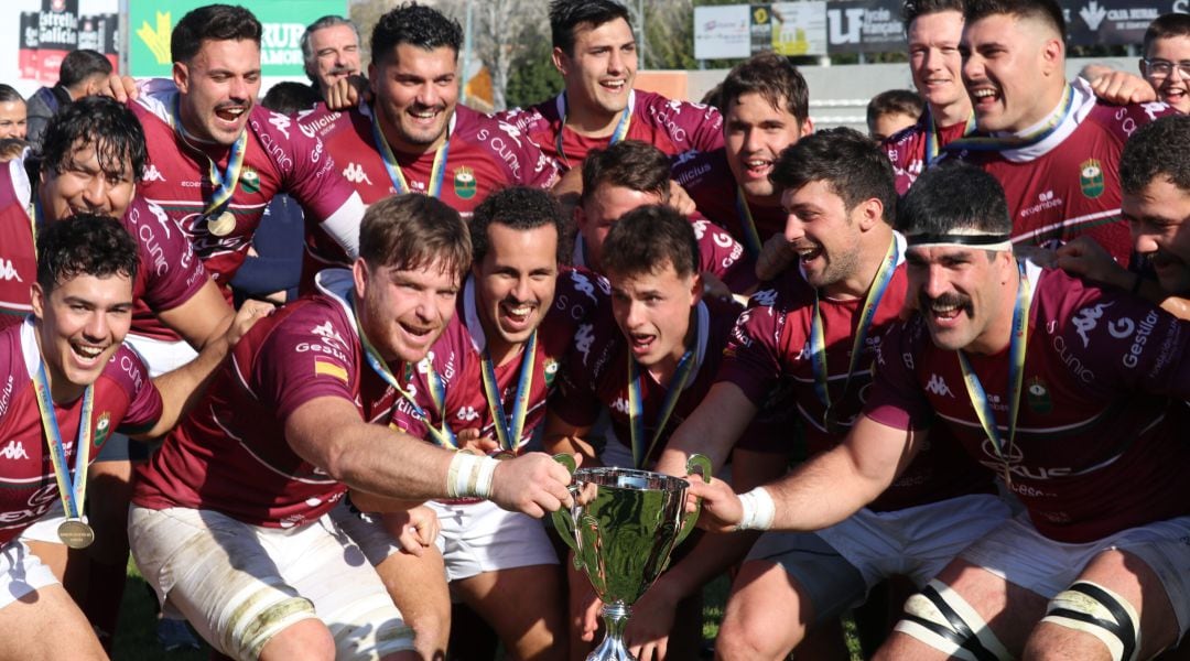 Celebración Supercopa de España de Rugby 2021