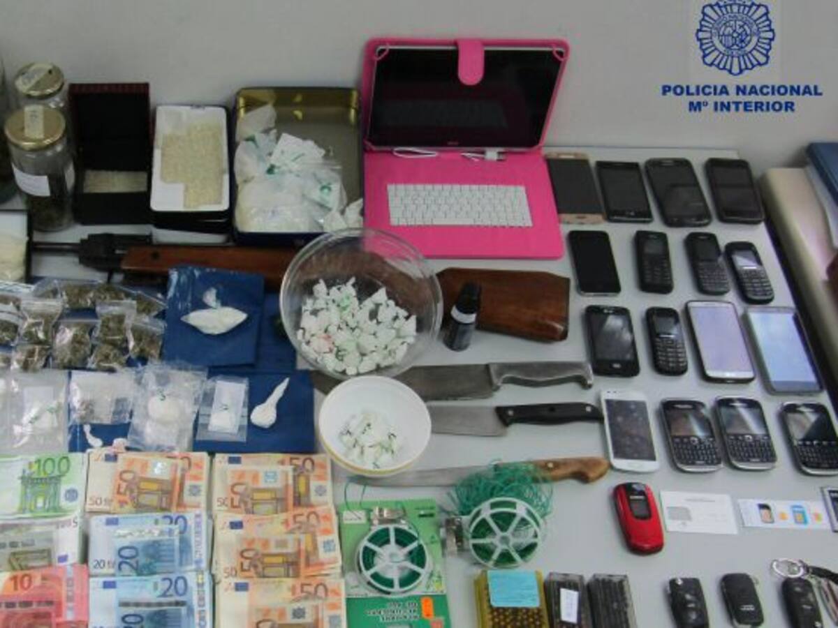 Detienen a 7 personas por tráfico de drogas en Talavera