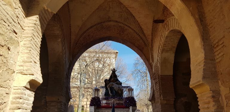 Procesión de la Virgen de la Alhambra en Granada