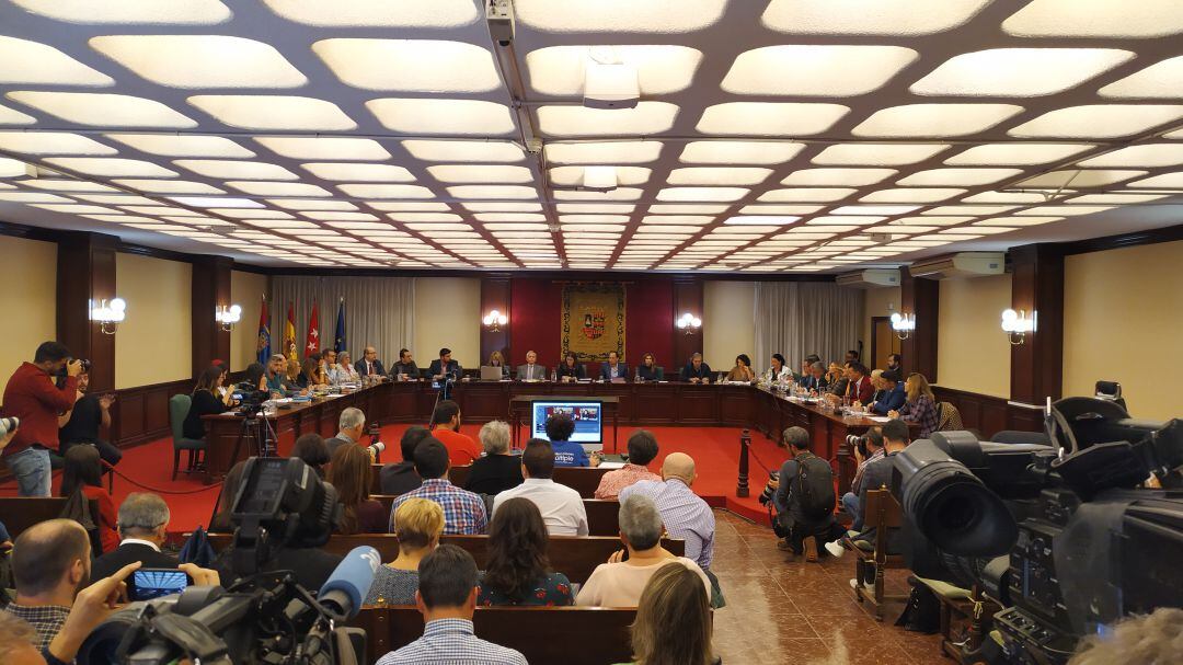 Pleno del Ayuntamiento de Móstoles