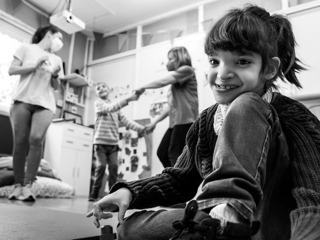 Fotografía de Simón García Asensio a favor
de la Asociación Española
Síndrome Mowat Wilson
(AESMOWI).