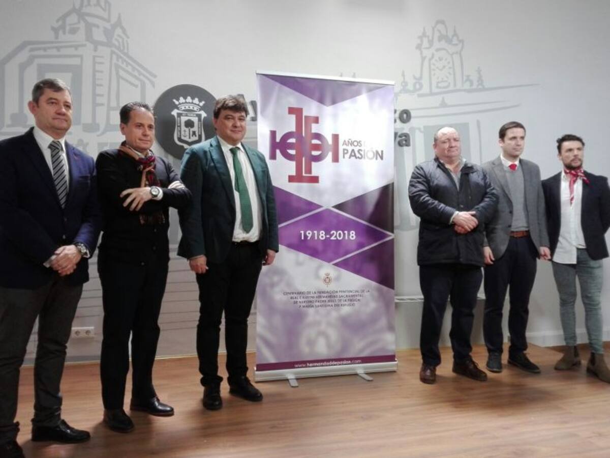La hermandad de Pasión presenta los actos de la exaltación del centenario