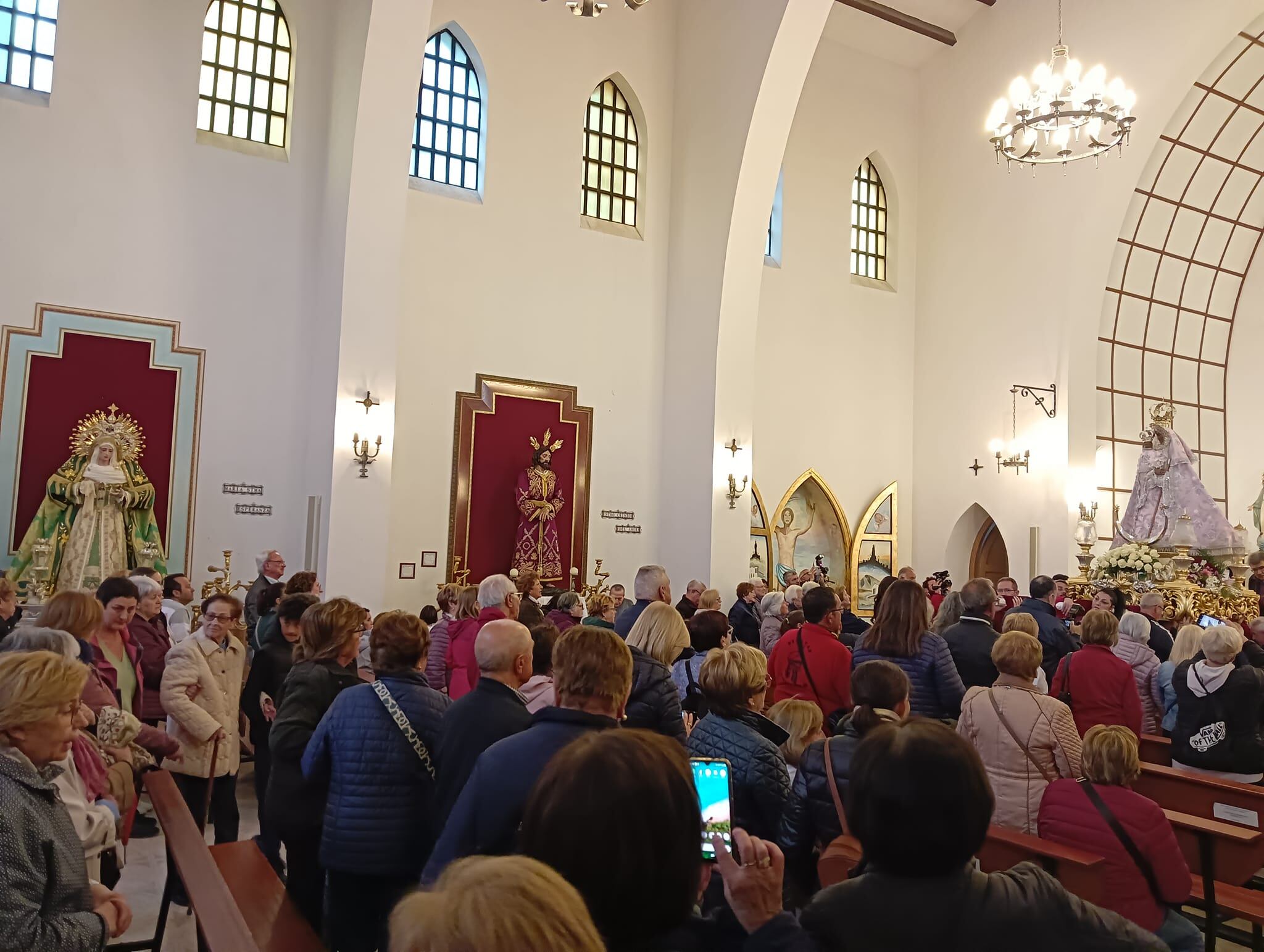 La Morenica en la Iglesia de San Francisco