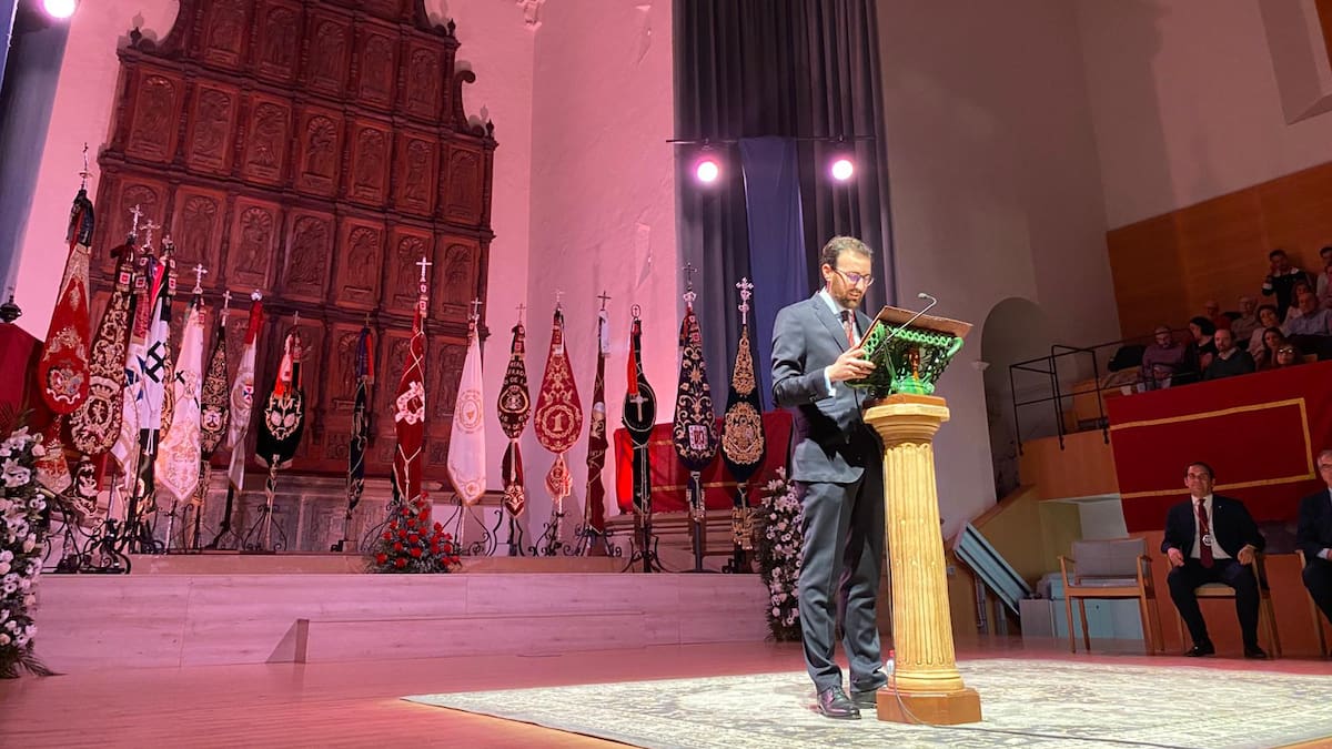 La palabra de Antonio José Campos, la auténtica protagonista del Pregón de la Semana Santa de Úbeda 2026