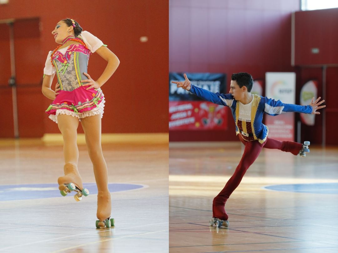 Los hermanos Ángela y Héctor Díez Severino.