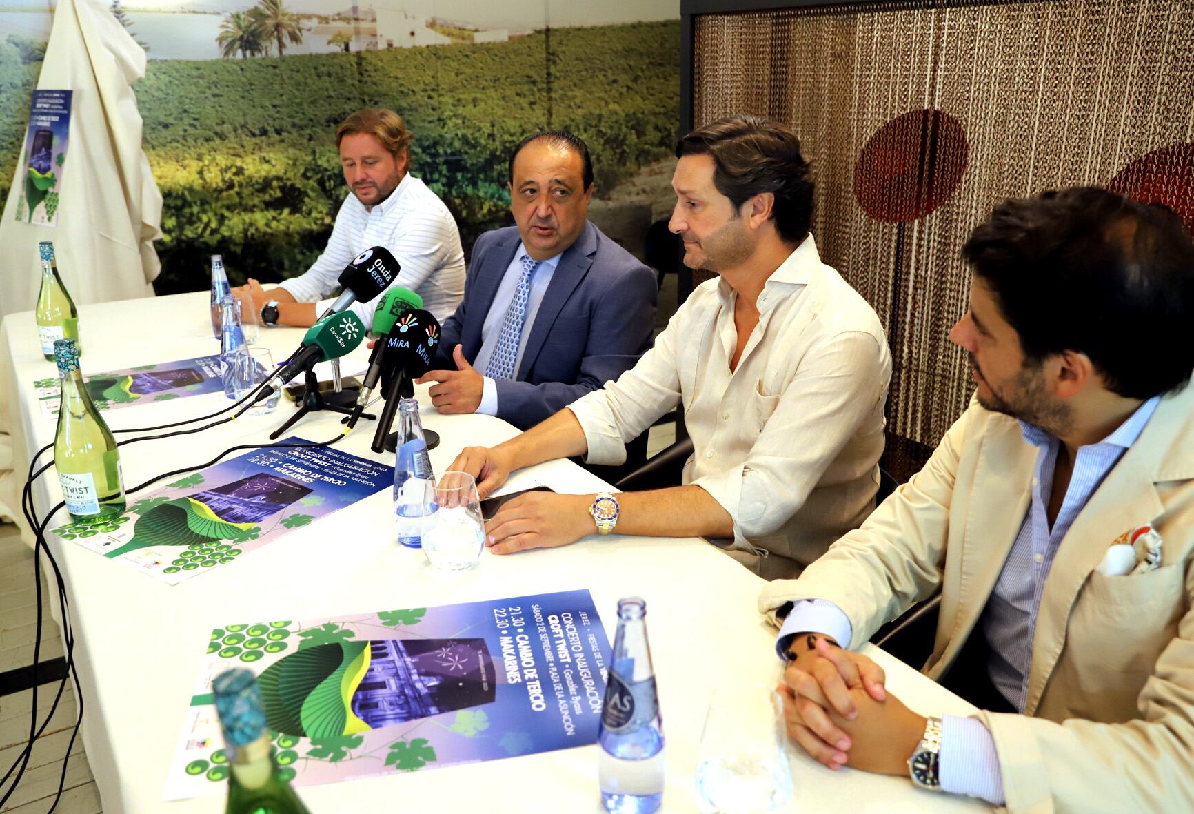 Presentación conciertos de la Vendimia