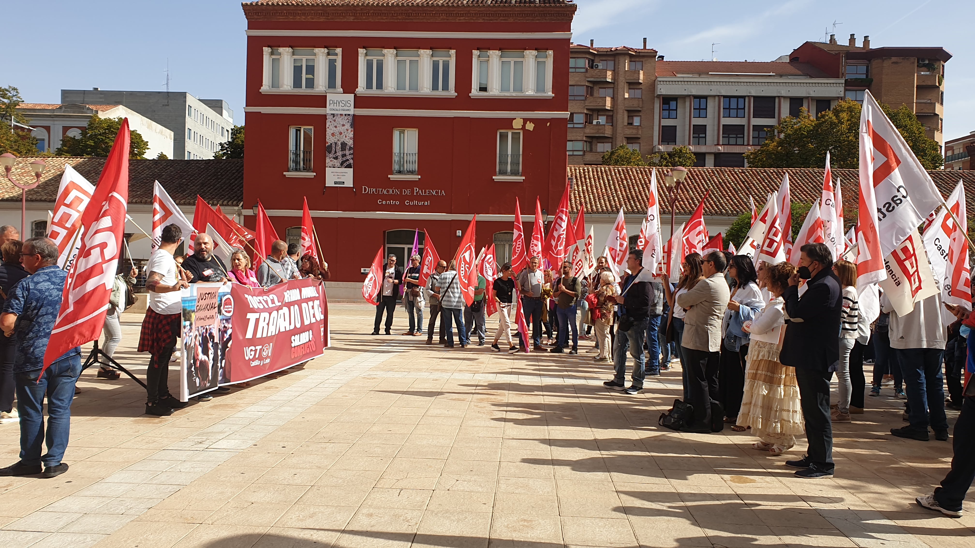 UGT y CCOO piden justicia salarial en el Día del Trabajo Decente