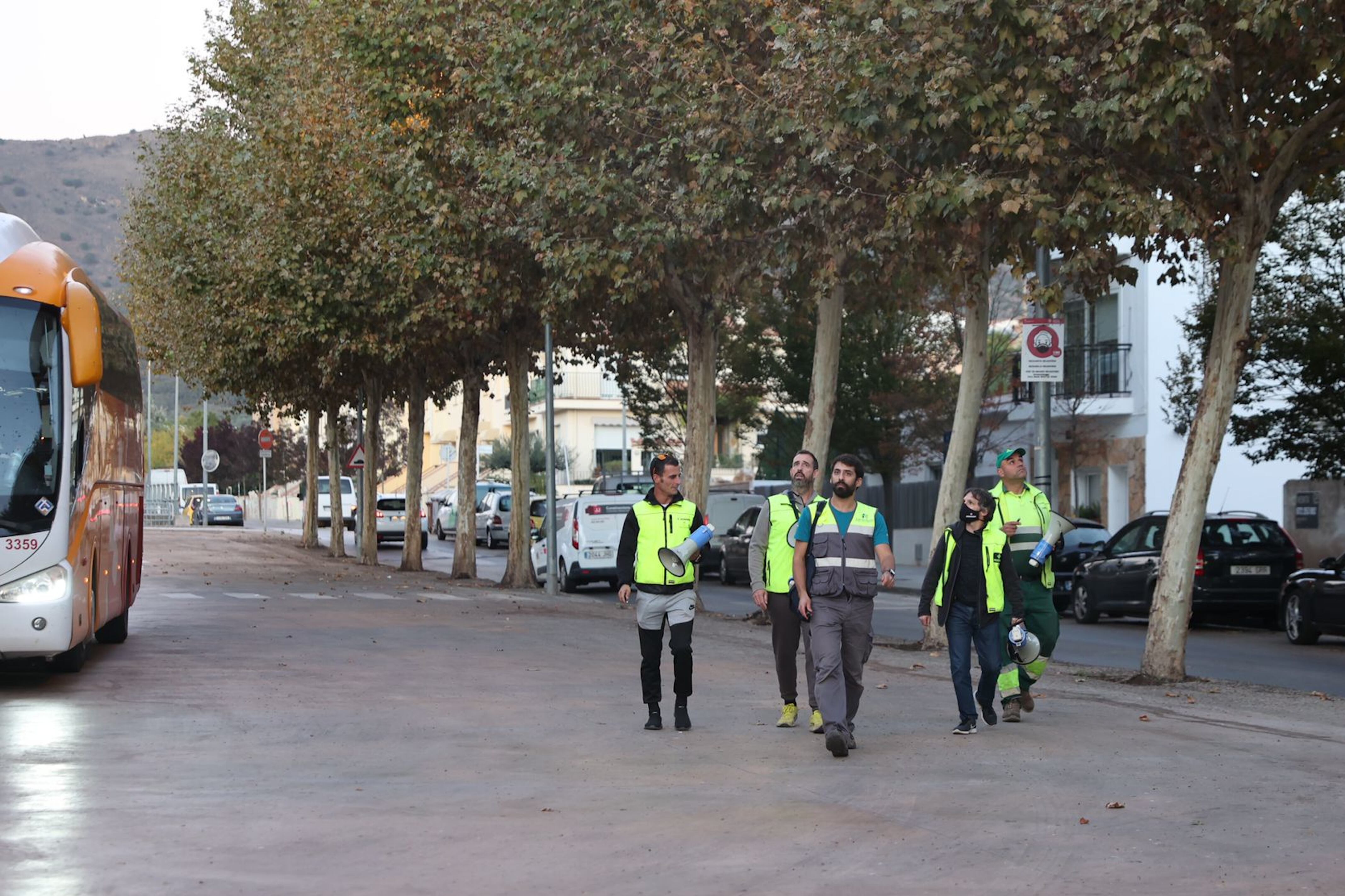 Operaris de Rosersa durant la campanya