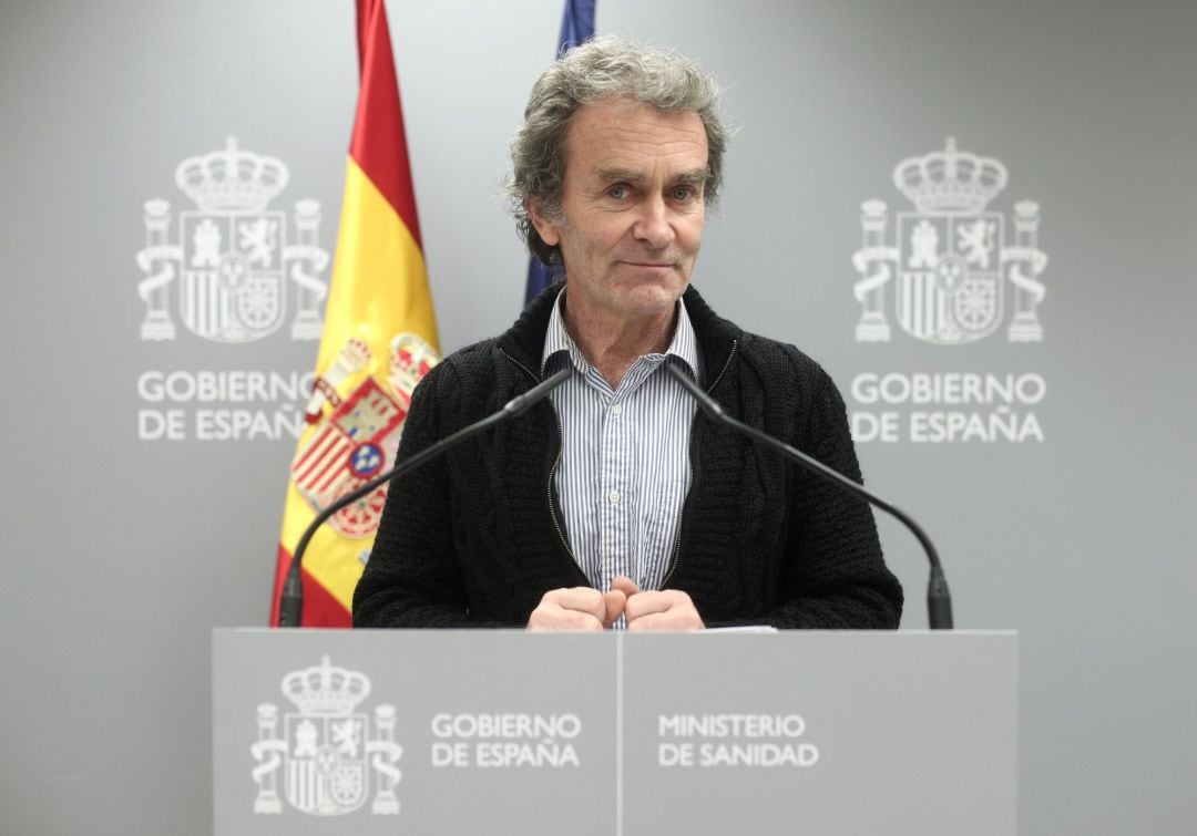 El director del Centro de Coordinación de Alertas y Emergencias Sanitarias, Fernando Simón.