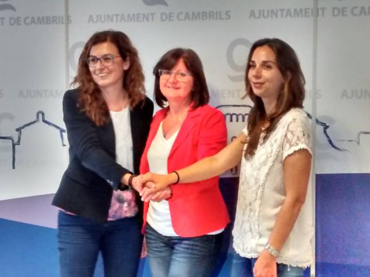 Pacte de govern entre ERC, CiU i el PSC a Cambrils