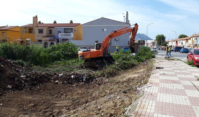 Obras en Punta Ribot