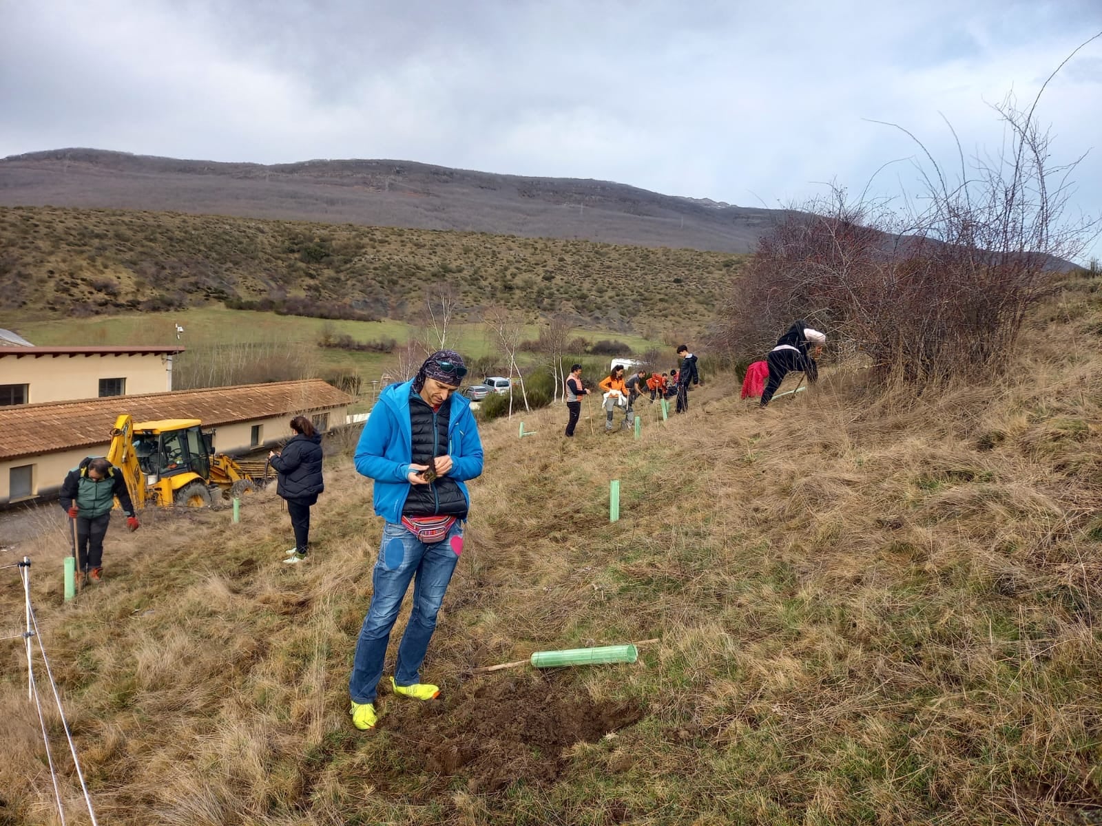 Imagen de los voluntarios