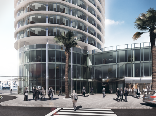 El proyecto del hotel diseñado por José Seguí