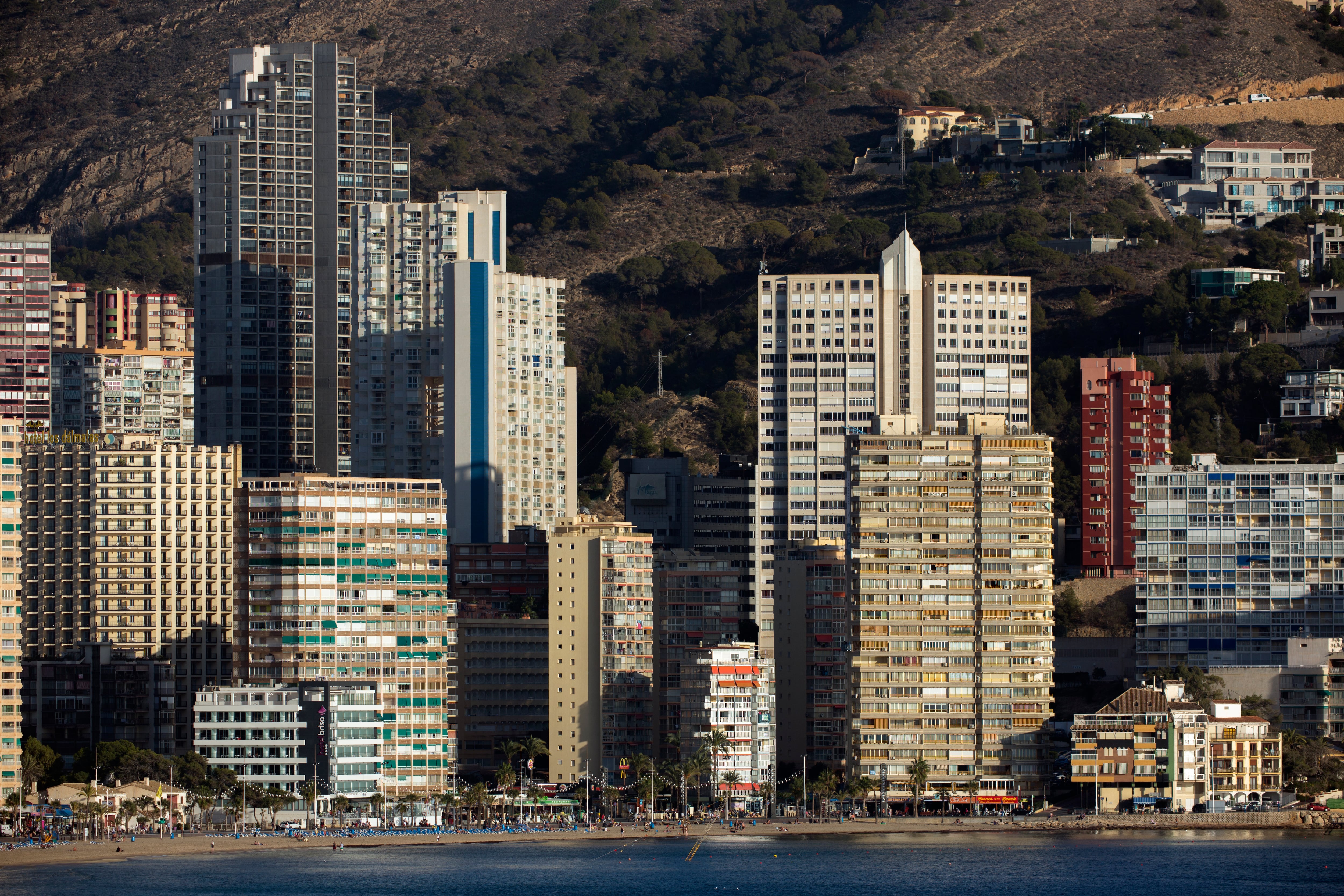 Vista de la ciudad de Benidorm en una imagen de archivo