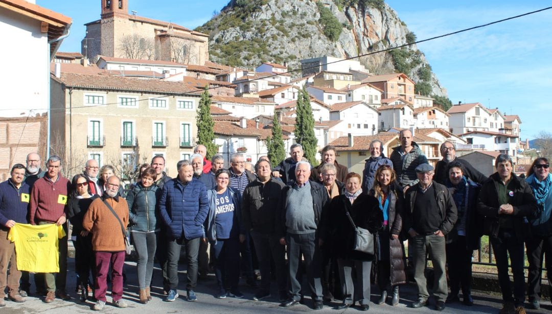 Asistentes al encuentro de la España Vaciada en La Rioja.