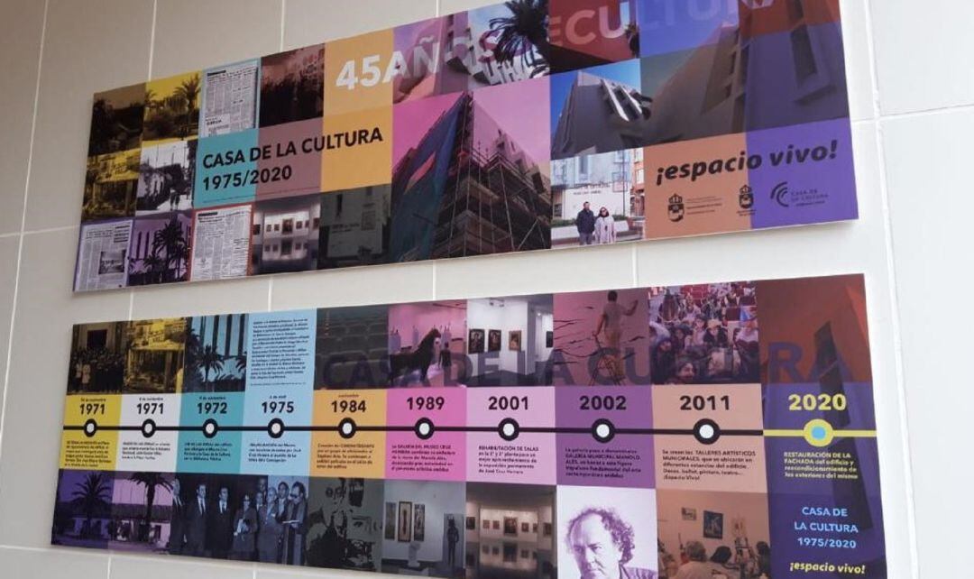 Inauguración de la Casa de la Cultura.