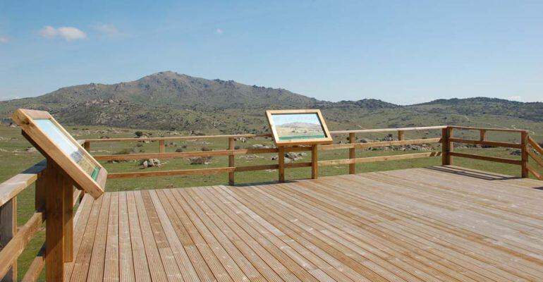 Paneles informativos del paisaje en Colmenar Viejo