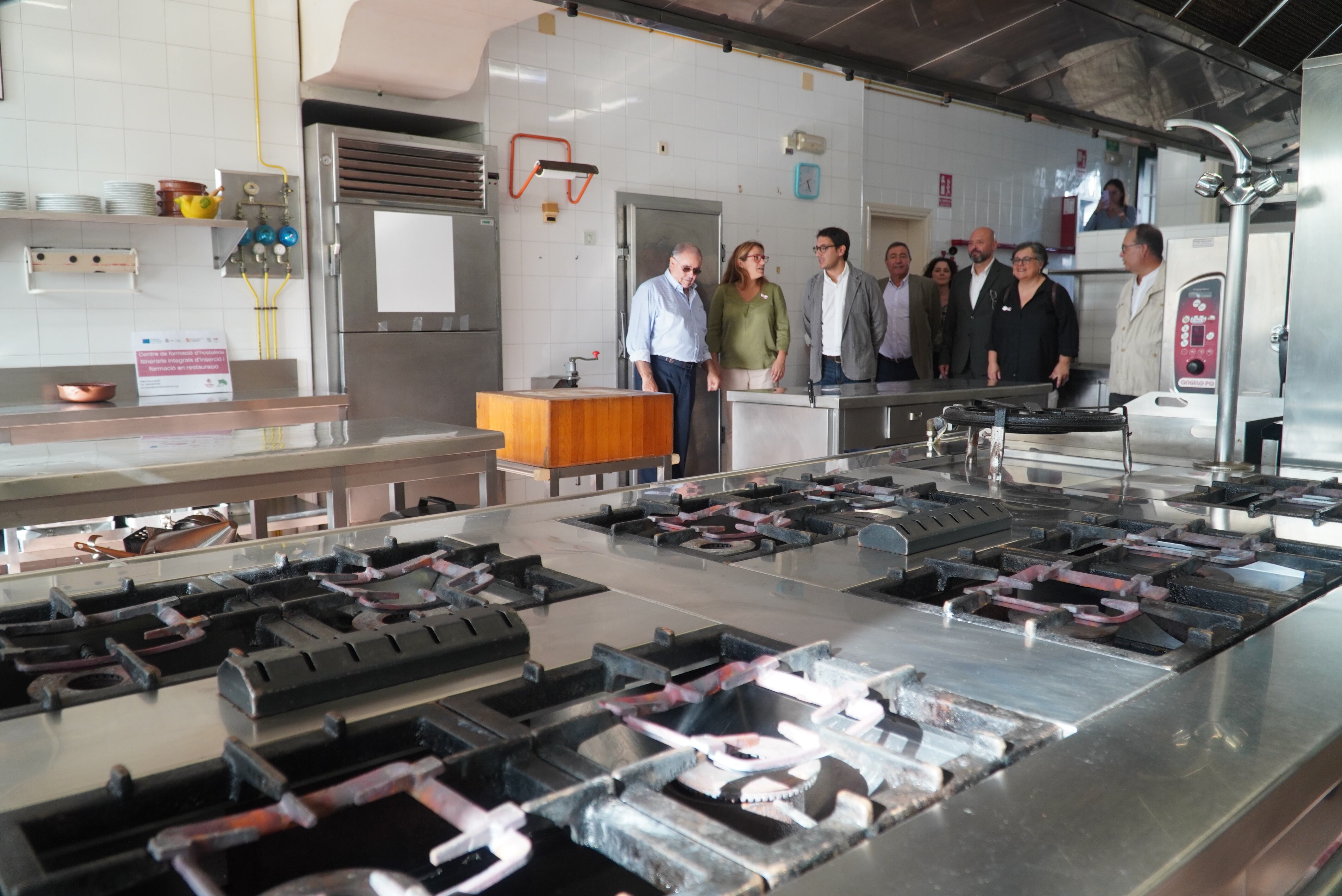 L'antic restaurant formarà ara professionals de la restauració.