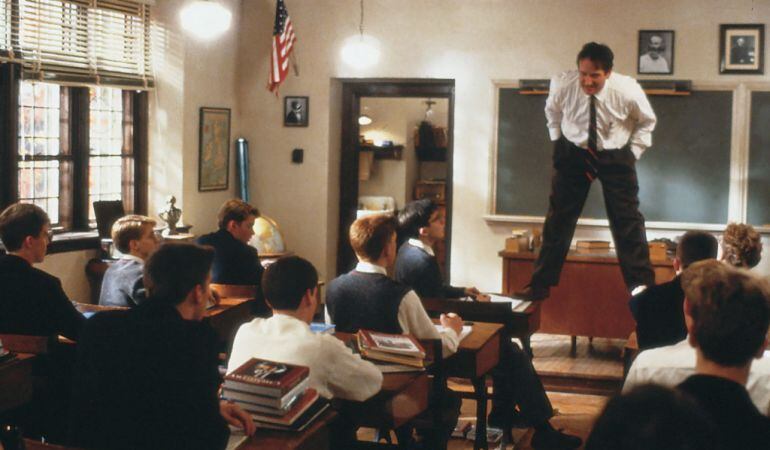 Fotograma de la pel·lícula 'El Club de los Poetas Muertos'