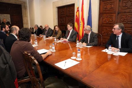 Reunión entre el Consell e Intercitrus