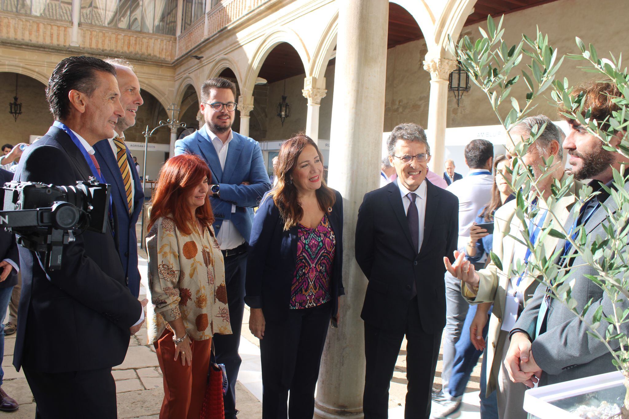 El secretario general de Agricultura y Alimentación, Fernando Miranda, visita Úbeda