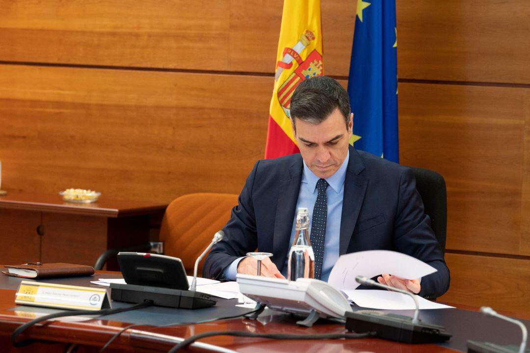 El presidente del Gobierno Pedro Sánchez.