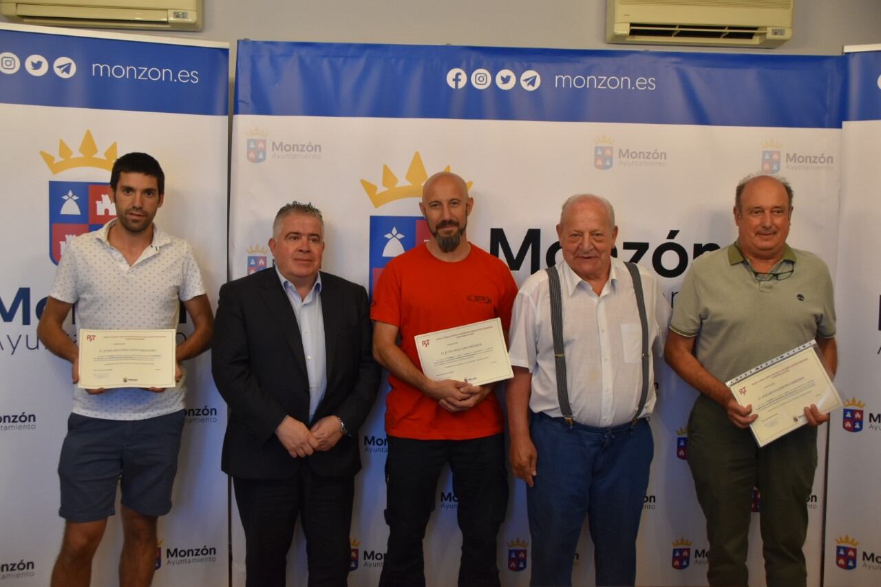 Entrega de los diplomas