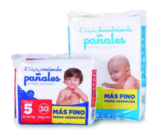 Los mejores pañales son de Deliplus