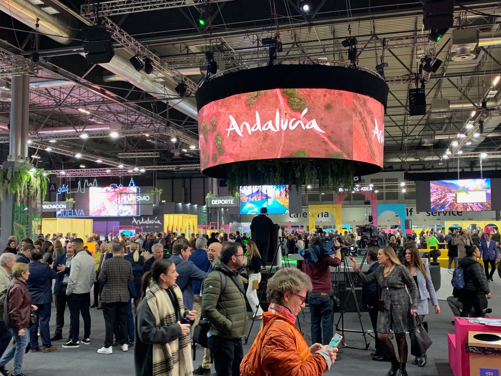 Pabellón de Andalucía en Fitur