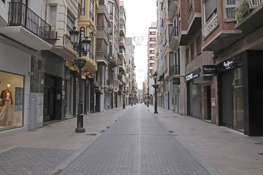 Comercios de la calle Enmedio de Castelló