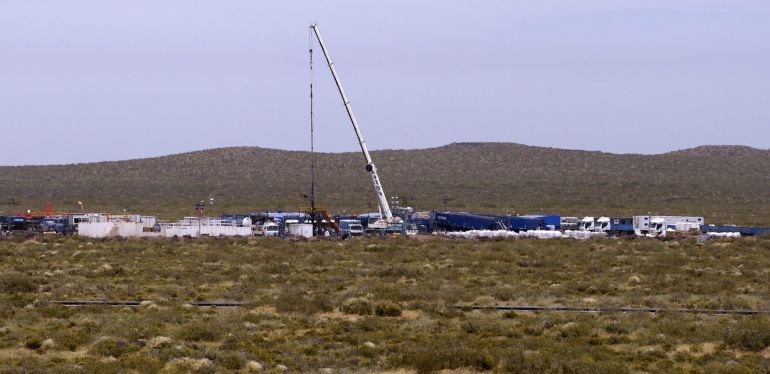 &#039;Fracking&#039; en la Patagonia argentina.