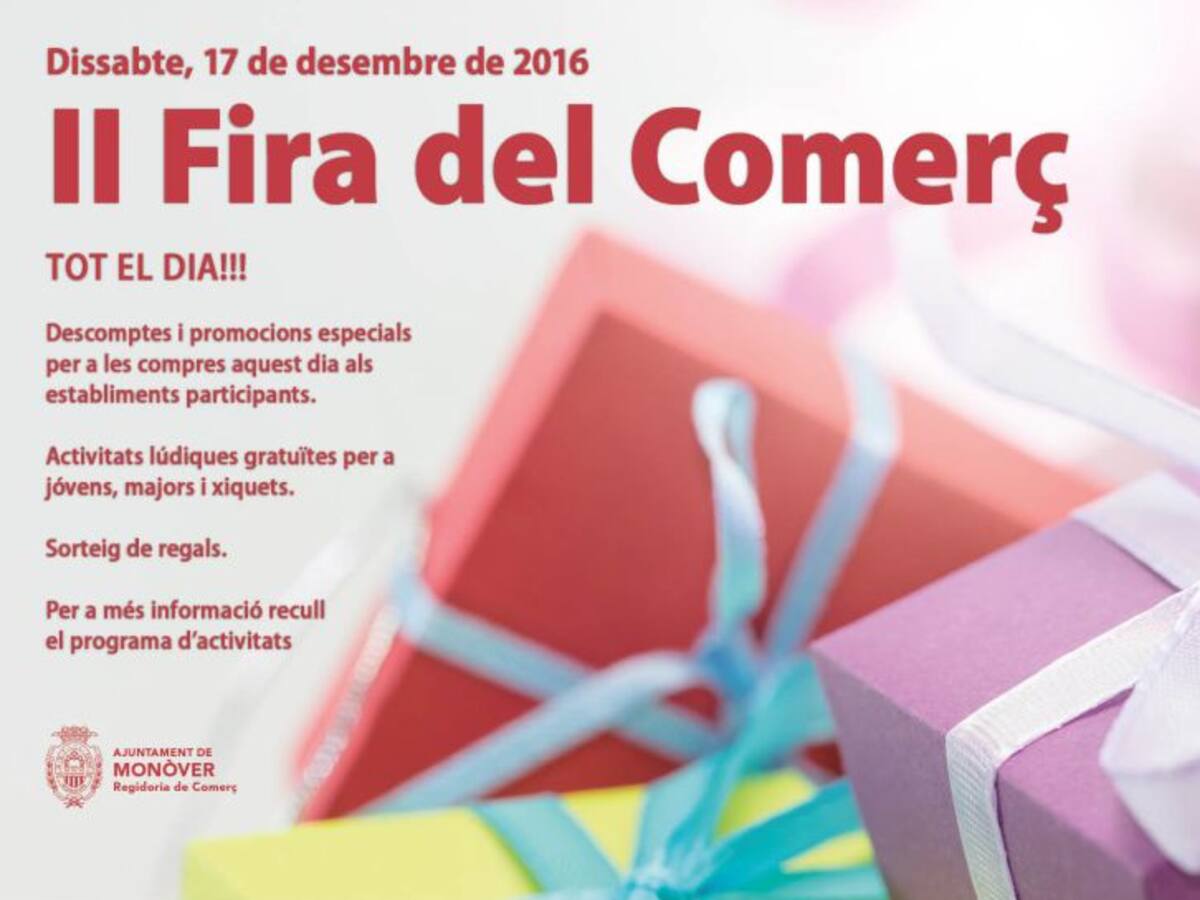 Feria del comercio en Monóvar