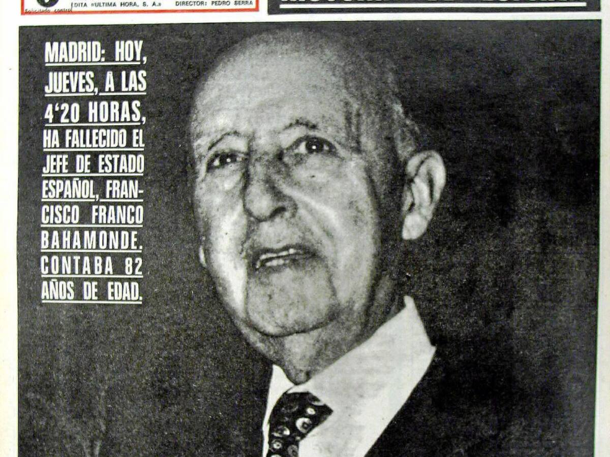 Los últimos meses de la vida de Franco