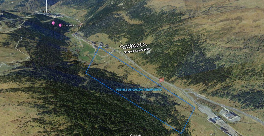 La Cambra manté l'interès en un aeroport intern