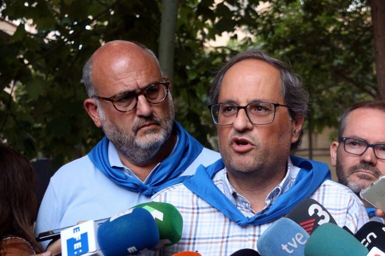 El president de la Generalitat, Quim Torra