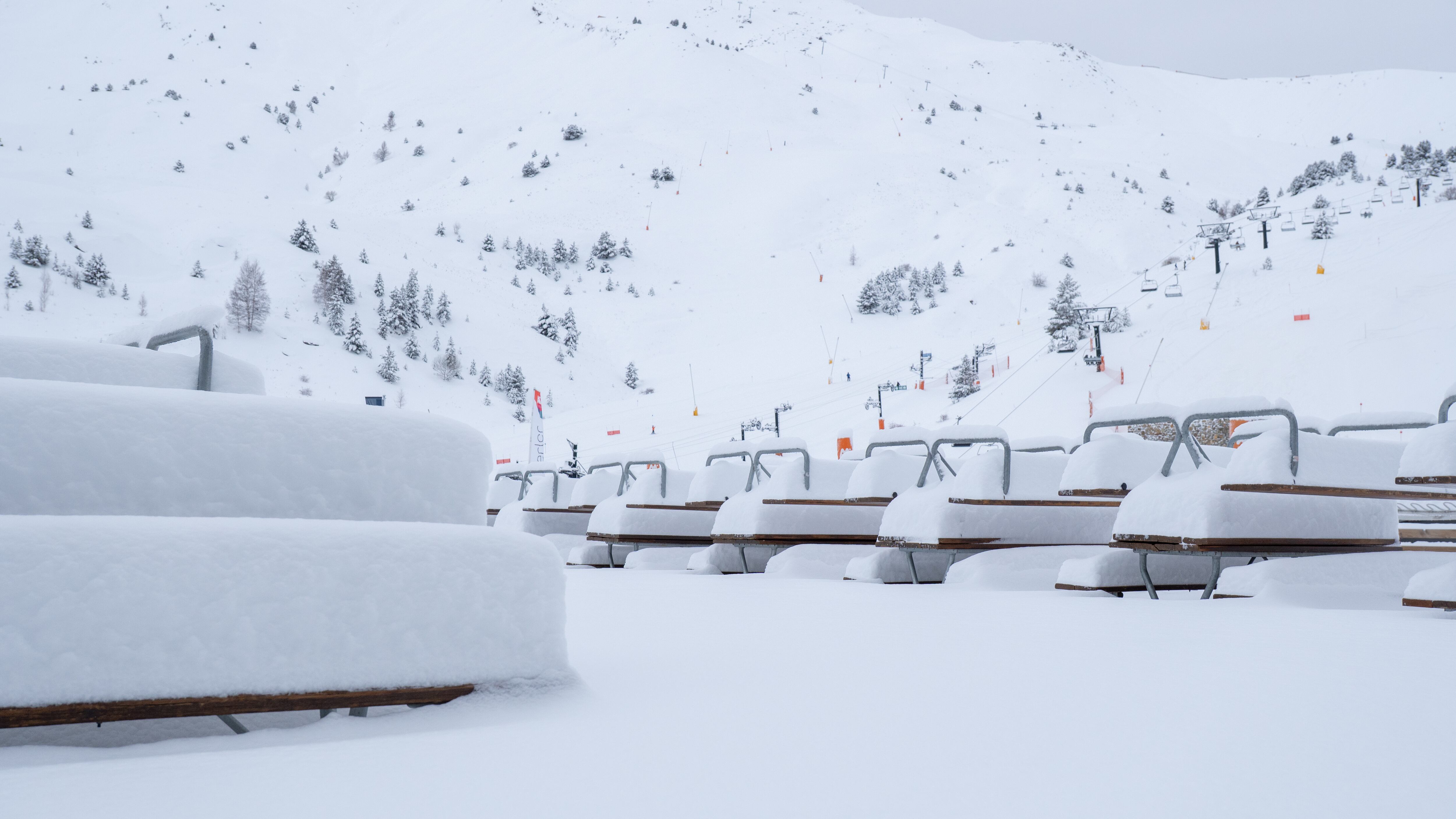 Aramón-Cerler tras la nieve de los útlimos días